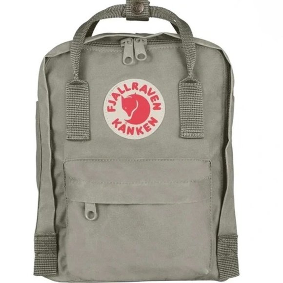 Fjallraven Mini Kanken Backpack Fog - Picture 1 of 11